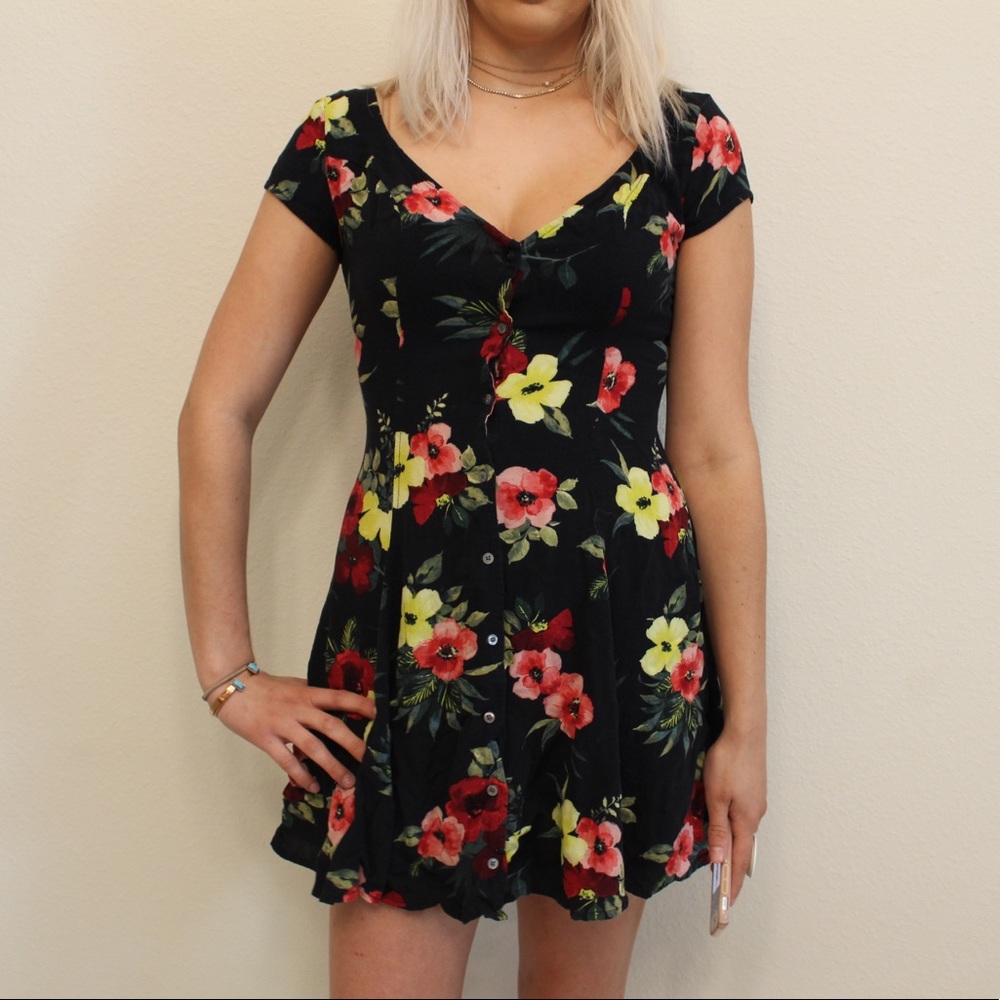 Floral Print Dress